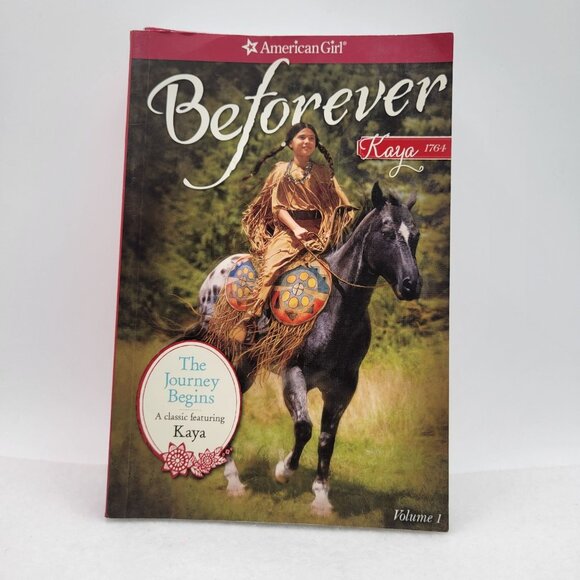 American Girl Book Lot Beforever Character KAYA * CAROLINE * SAMANTHA * NANEA * - Picture 2 of 12